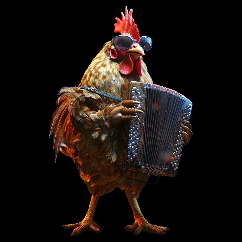 Rooster Accordion