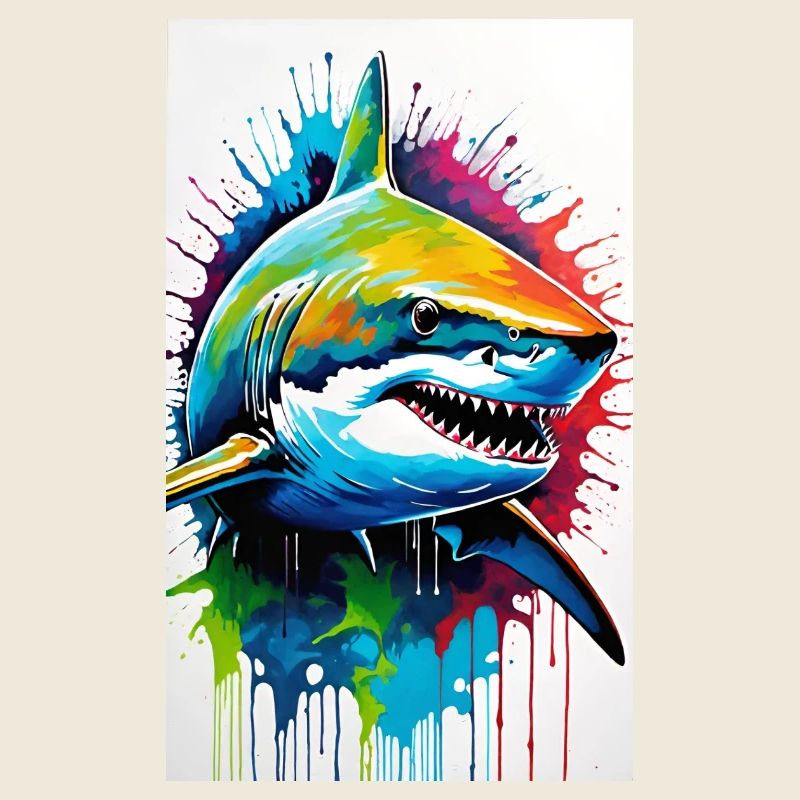 Requin | Grand requin blanc | Créature marine | Poisson