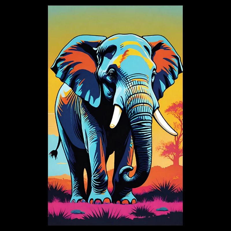 Elefant | Wildtier | Afrika | Kindermotive