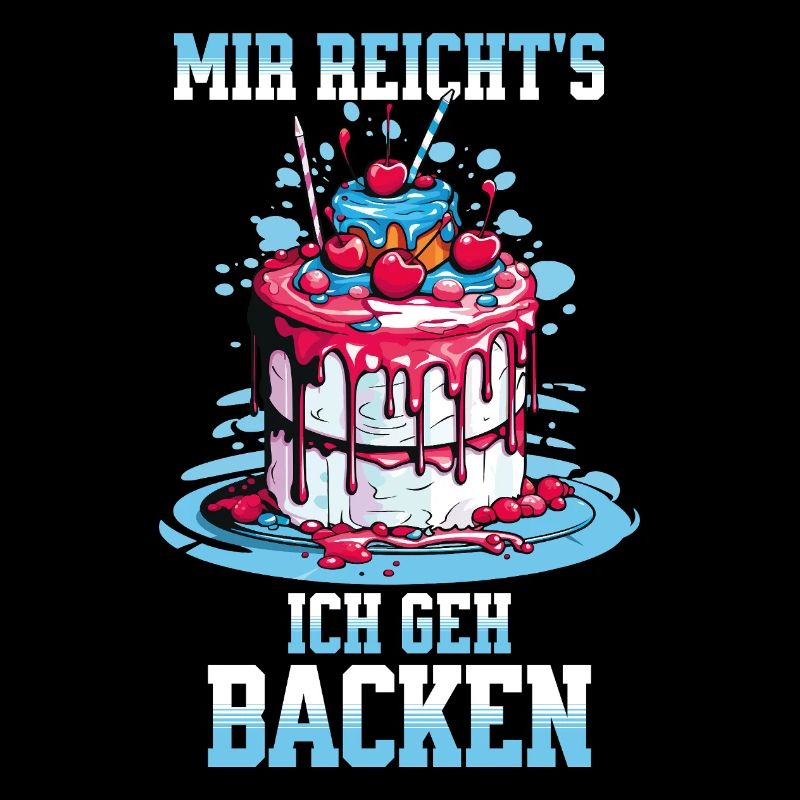 Backen Bäckerin Backkönigin Backfee Torte Kuchen