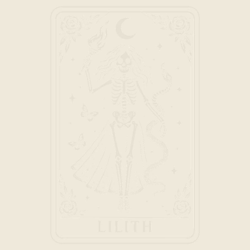 Lilith Squelette Déesse Clair de Lune