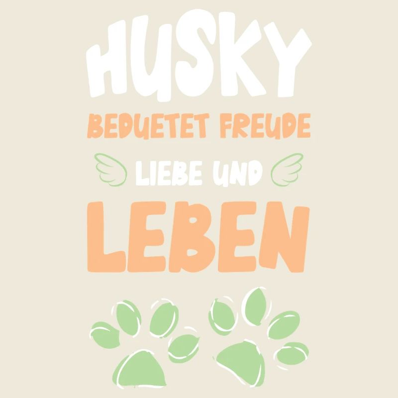 Husky Freude Liebe Leben