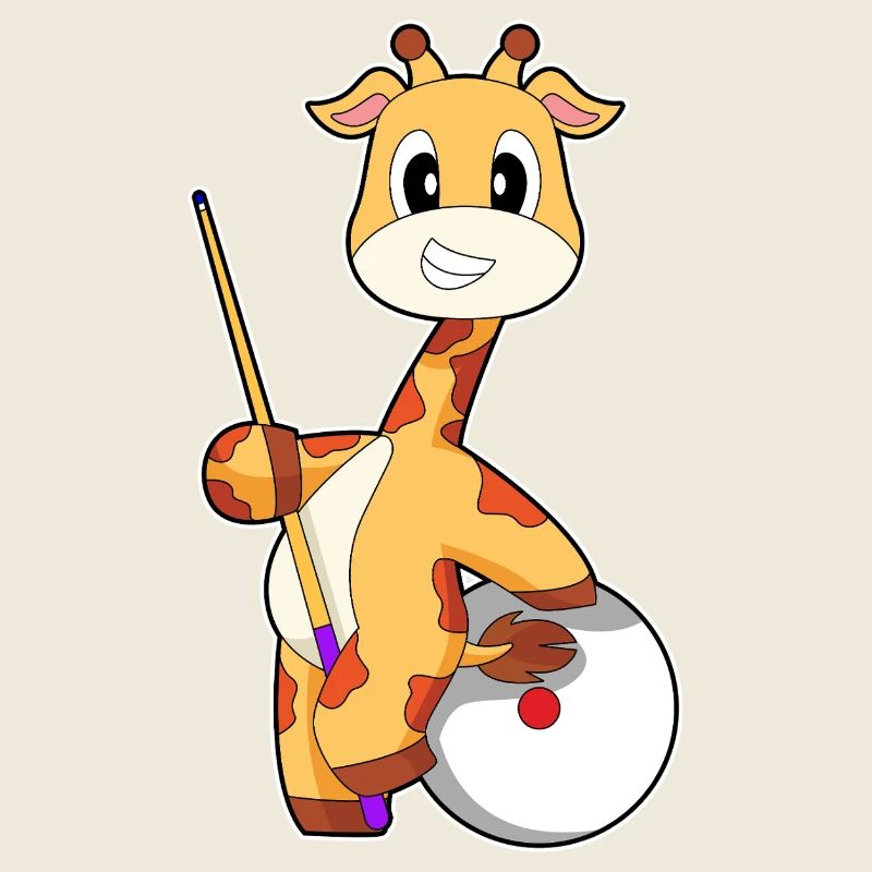 Giraffe Billiard Queue Sport
