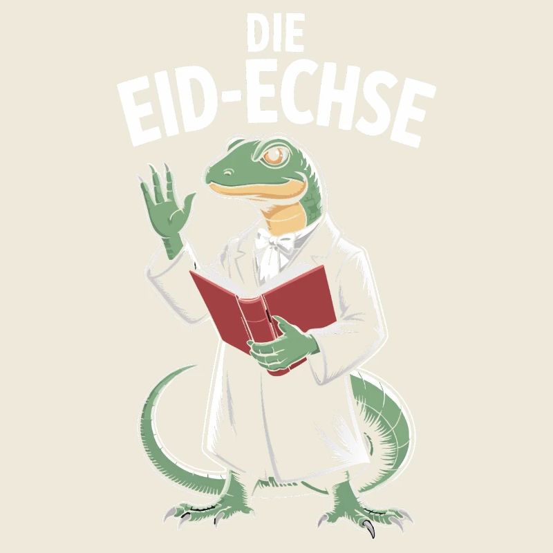 Lézard du serment Motif de justice drôle