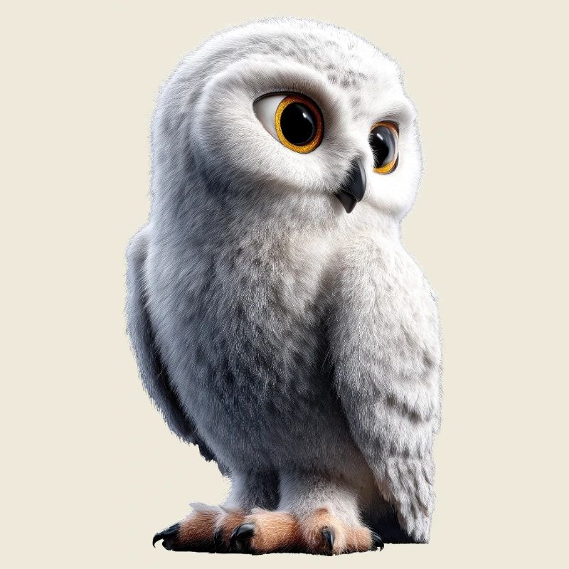 Schneeeule Weiße Eule Kauz Uhu Owl Schnee Eulen