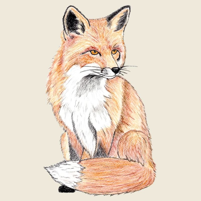 Petit renard des forêts - un compagnon doux