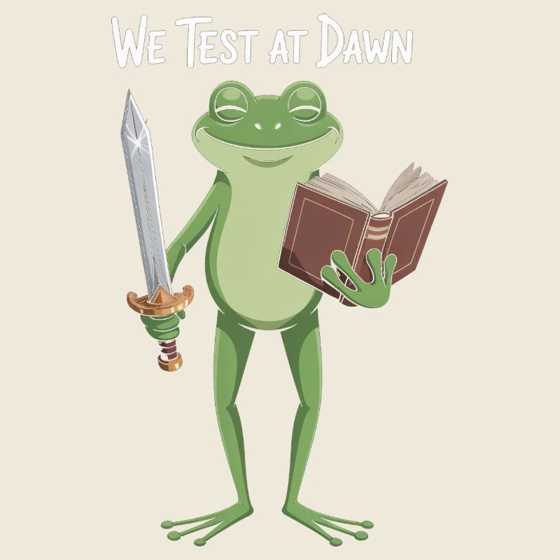 Frog Knight at Dawn