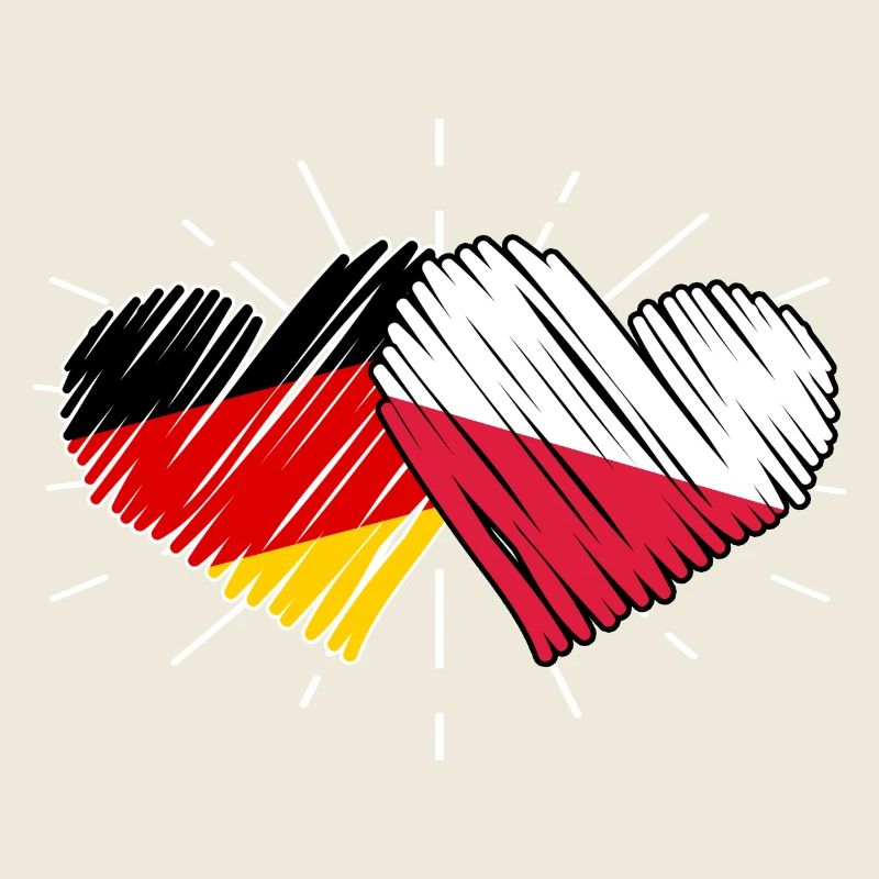 Pole Polnisch Deutsches Herz Polen