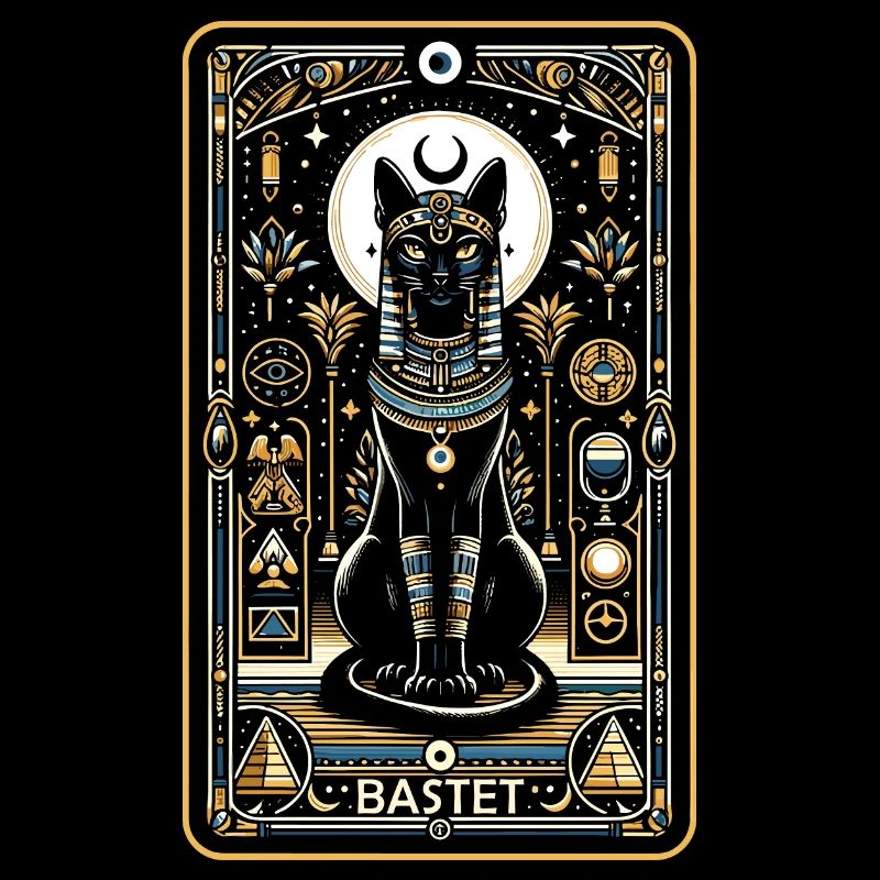 Bastet Cat Déesse Égypte Mythologie égyptienne