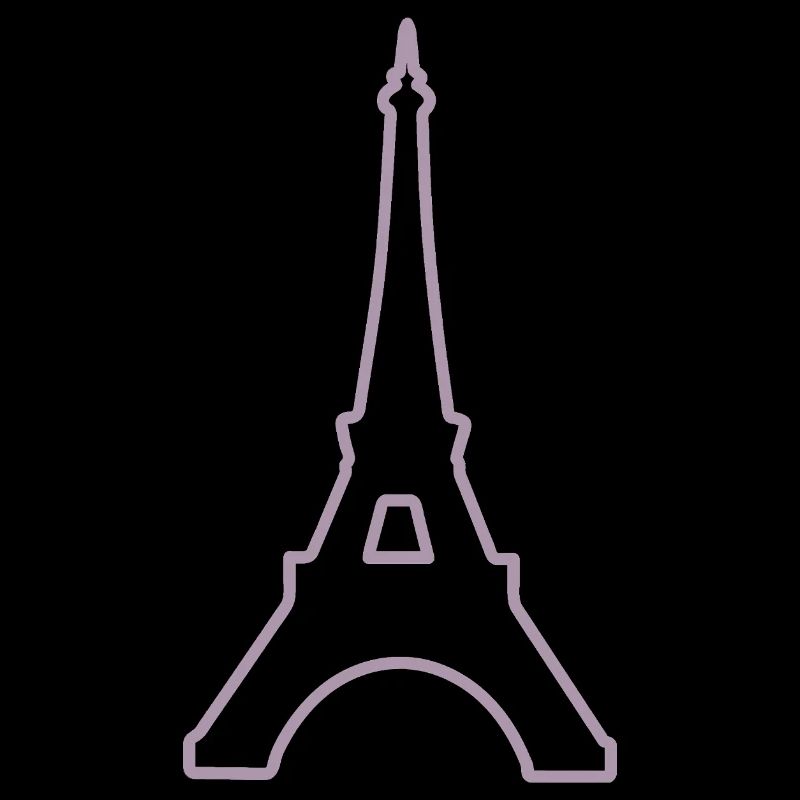 Tour Eiffel Paris monument minimaliste