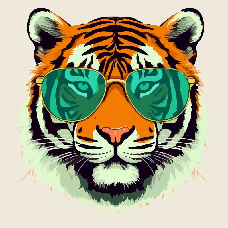 Tim le tigre à lunettes
