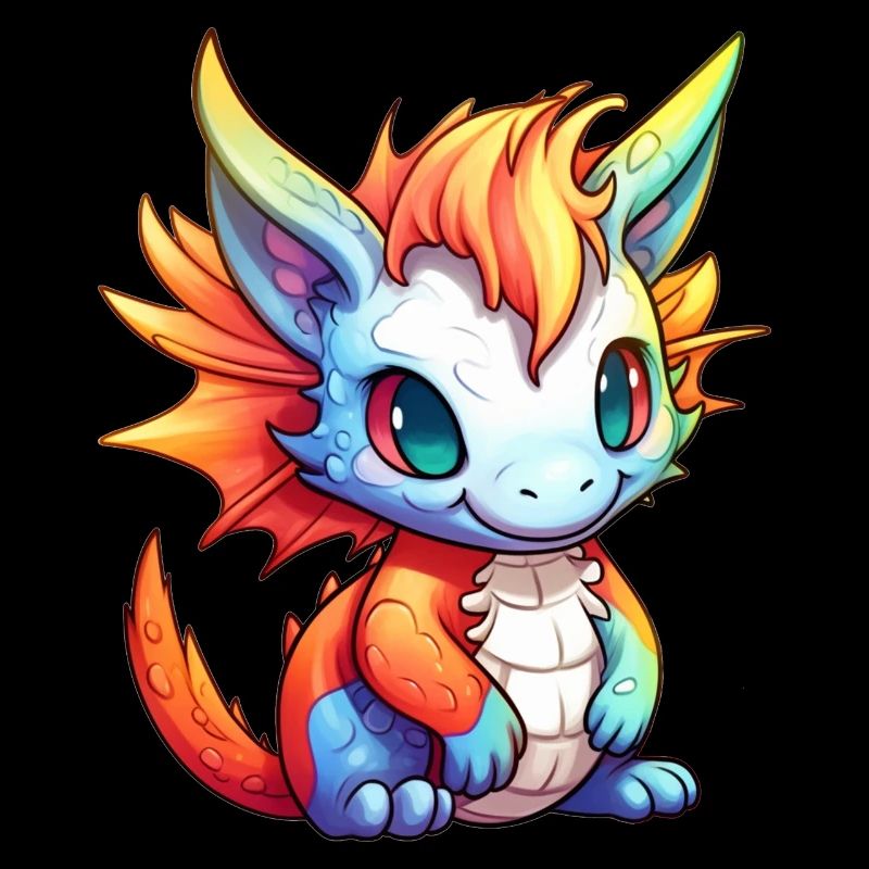 Dragon Kawaii Dessin