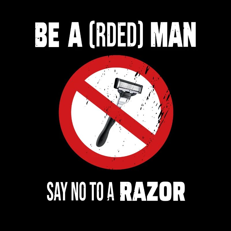 Bart Statement Say No To A Razor Bartträger