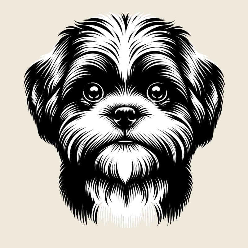 Petit chien mignon