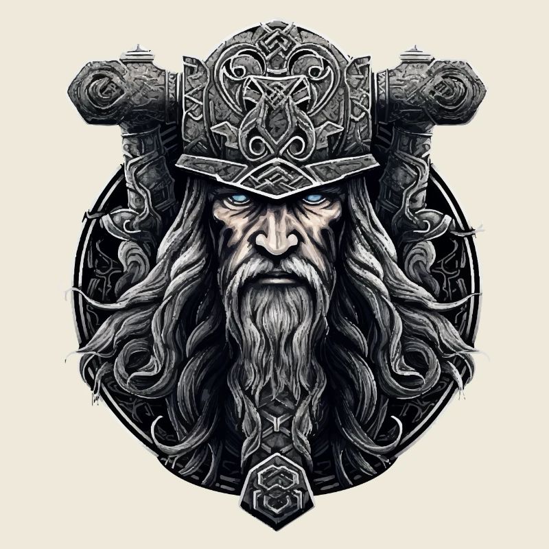 Viking avec marteau, Valhalla Nordmann Design
