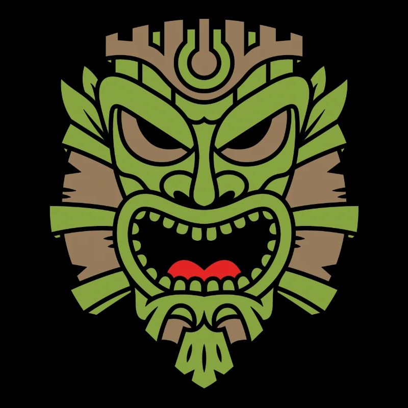 Mystical Mysterious Aztec Mask