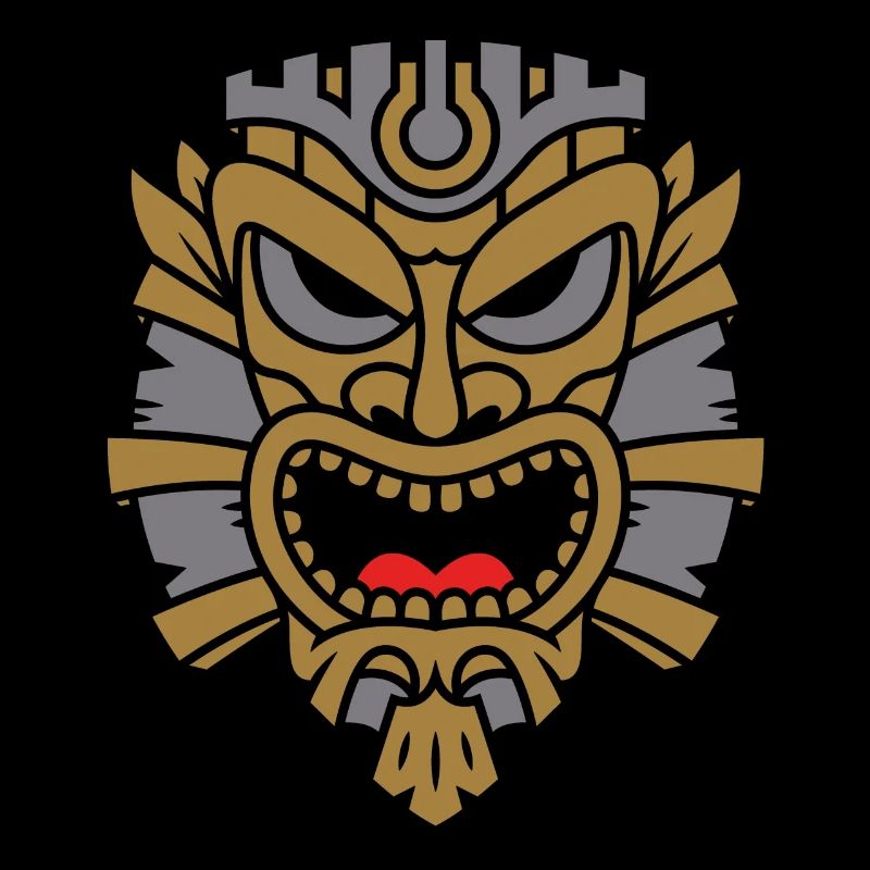 Mystical Mysterious Aztec Mask