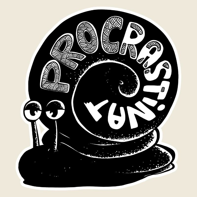Procastinator Snail
