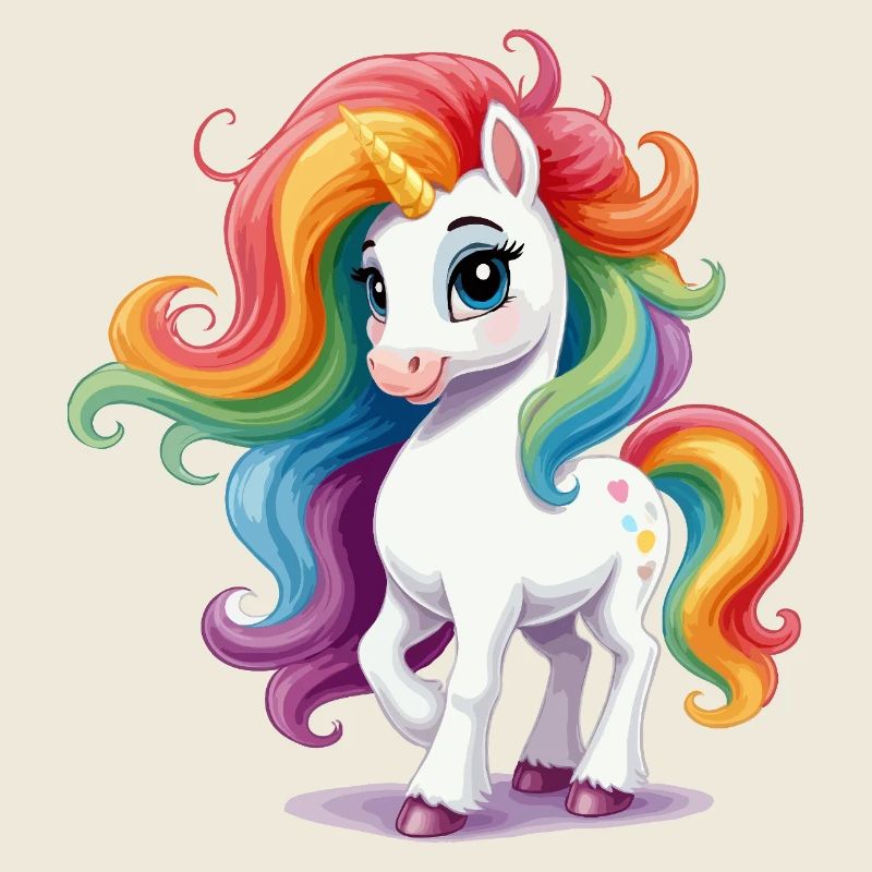 Licorne gracieuse