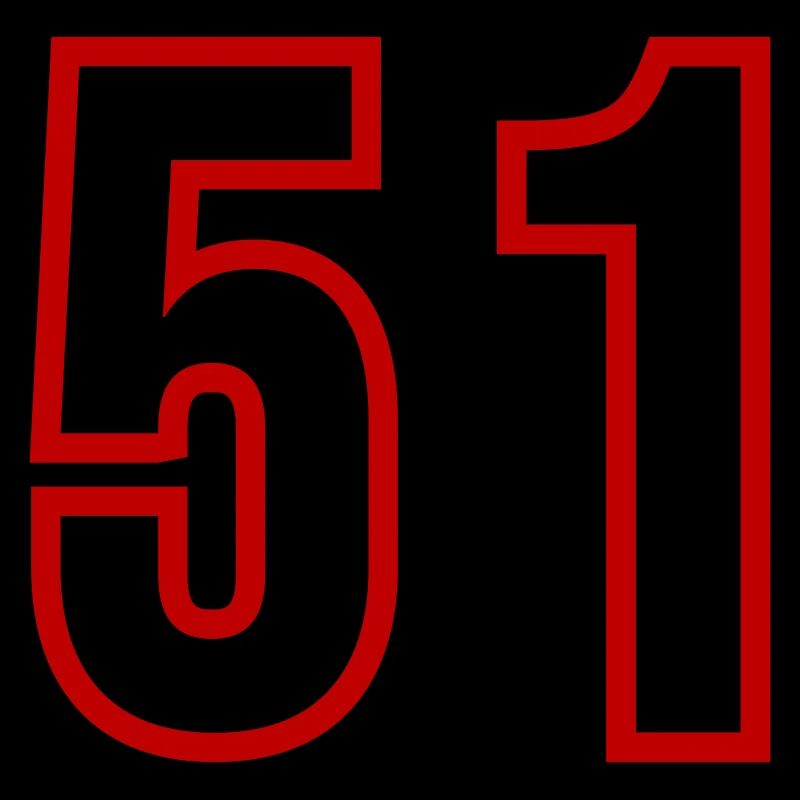 51 Number Years Jersey