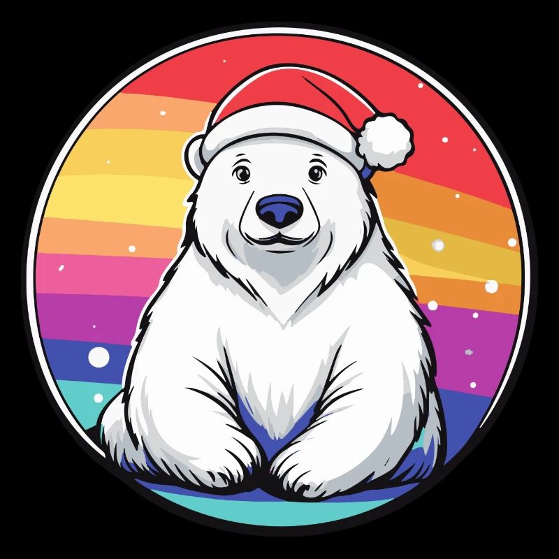 Ours polaire Noël Noël