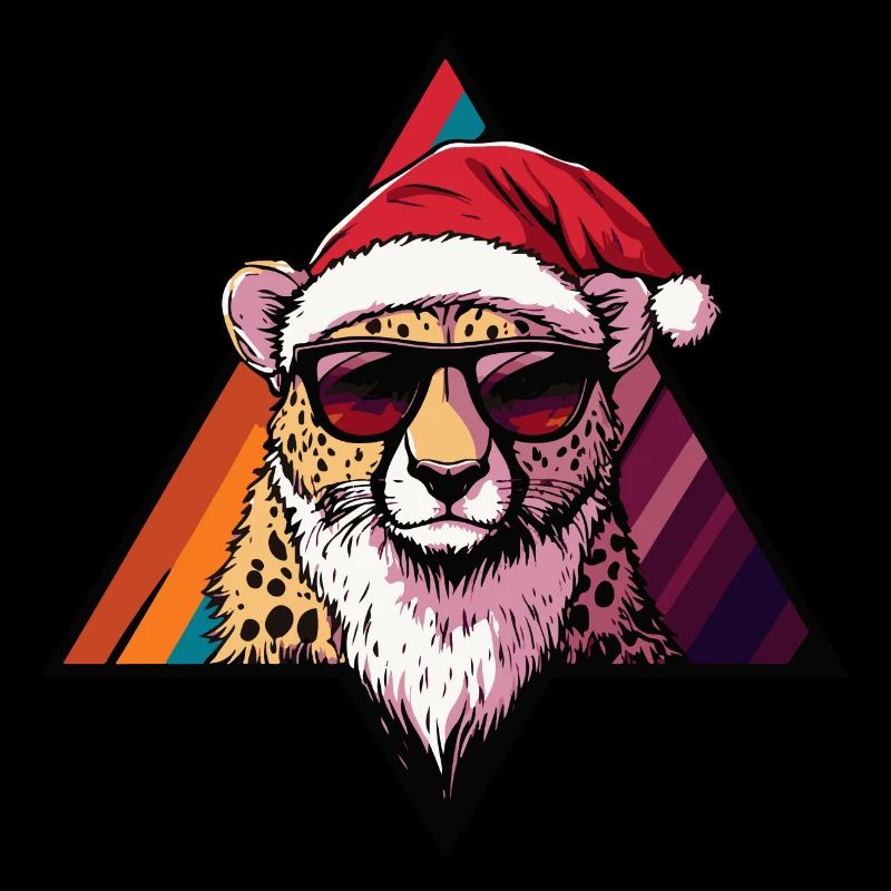 Guépard Noël cool