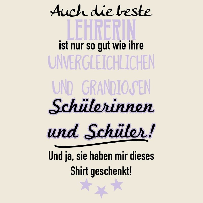 Beste Lehrerin Shirt