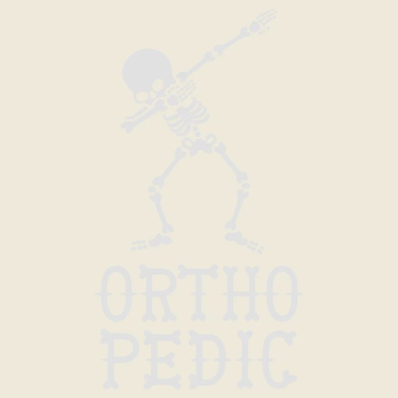 Dab dabbing skeleton orthopedic