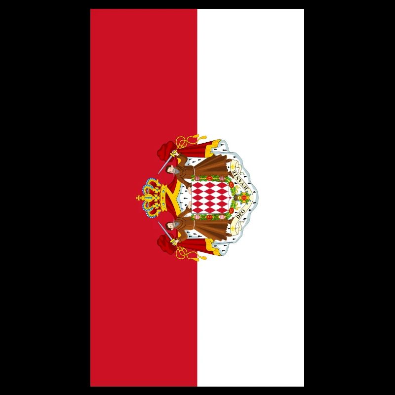 Monaco flag phone case