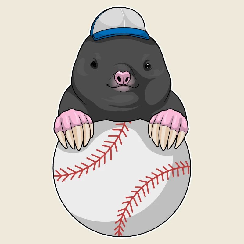 Maulwurf Cap Baseball