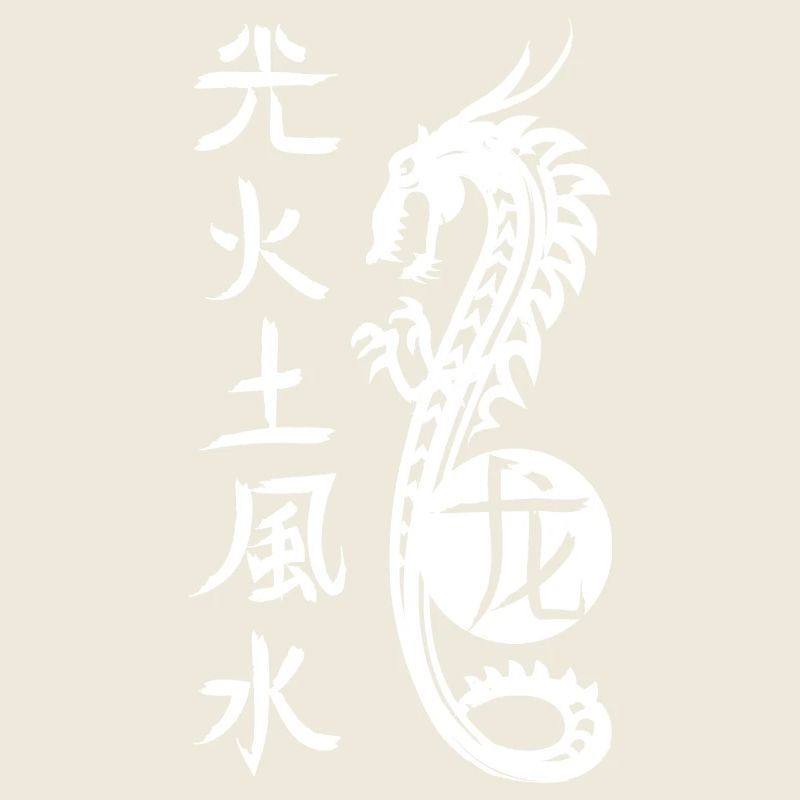 Dragon Chanceux, Lumière, Feu, Terre, Eau, Vent