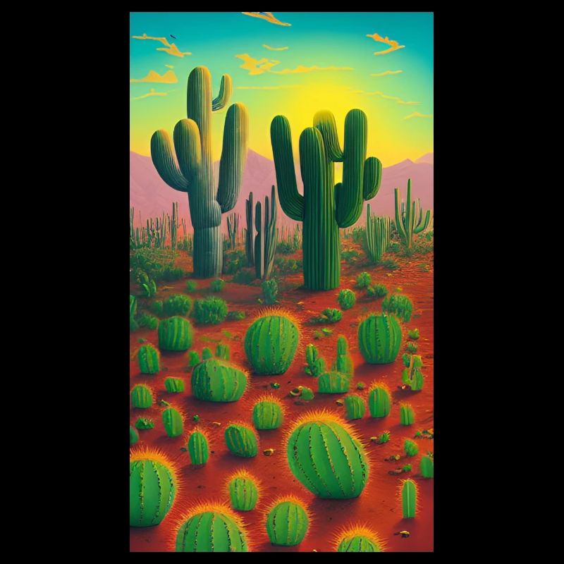 Retro Cactus