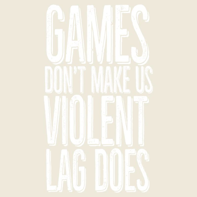 Games don't make us violent, lag does