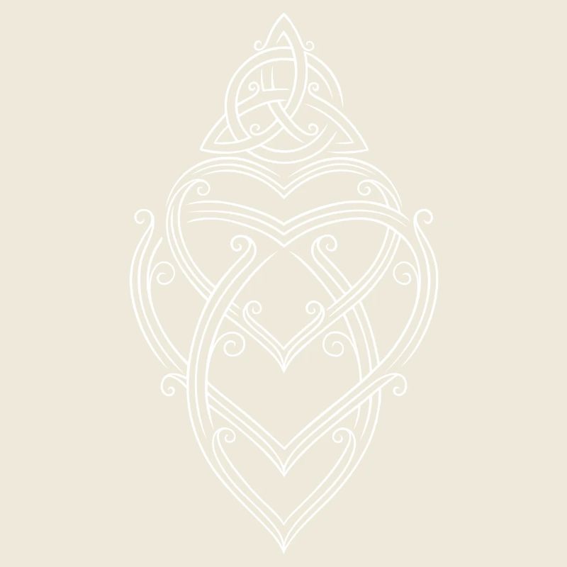 Mutterknoten Trinity Symbol Triqueta Triquetra