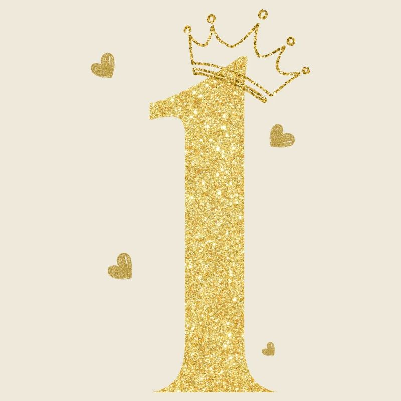 1st anniversary golden crown