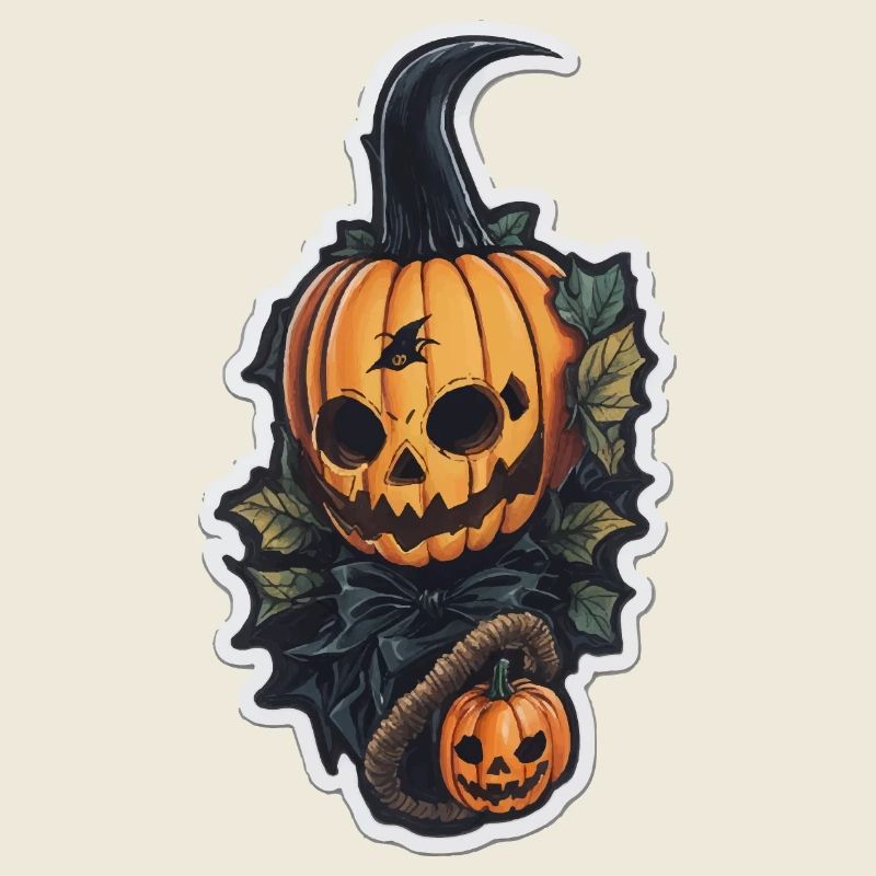 Monstre de citrouille Helloween