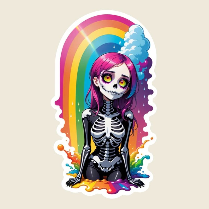 halloween - rock et arc en ciel