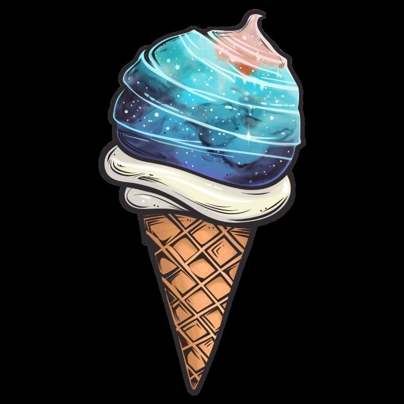 Planète de glace Mercure