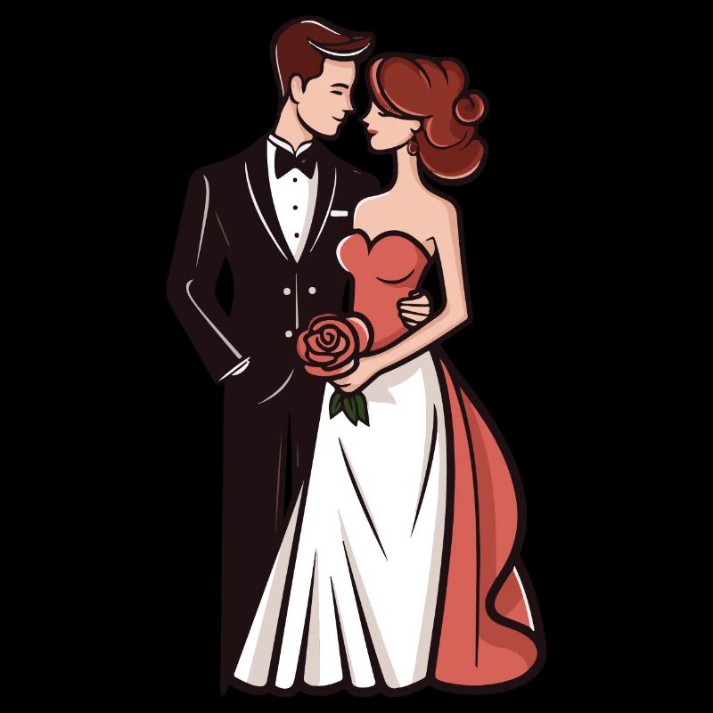 Hochzeit Braut Bräutigam Brautpaar