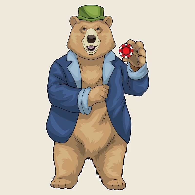 Bear Poker Jetons de poker