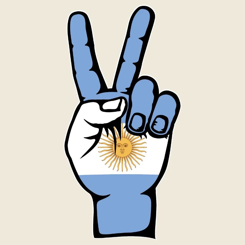 Drapeau argentin, symbole de paix