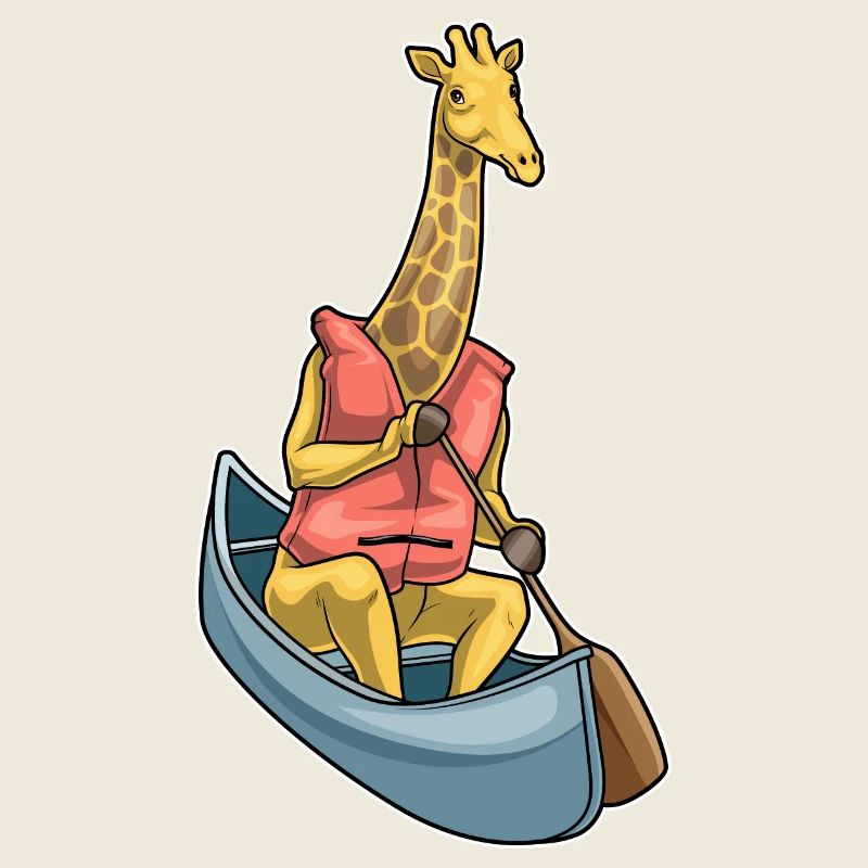 Giraffe Boat Paddle