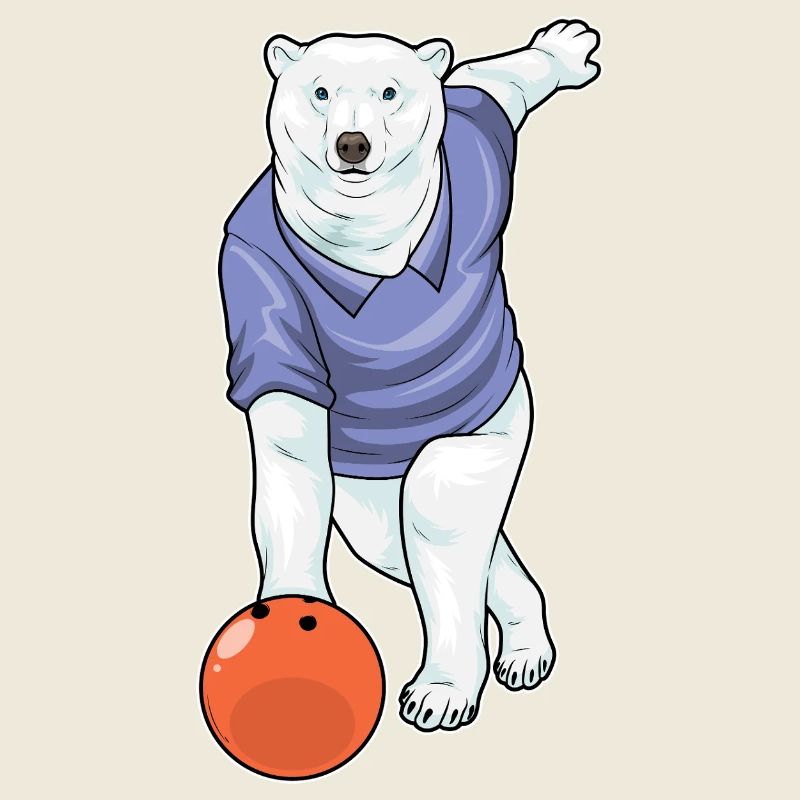 Eisbär Bowling Bowlingkugel