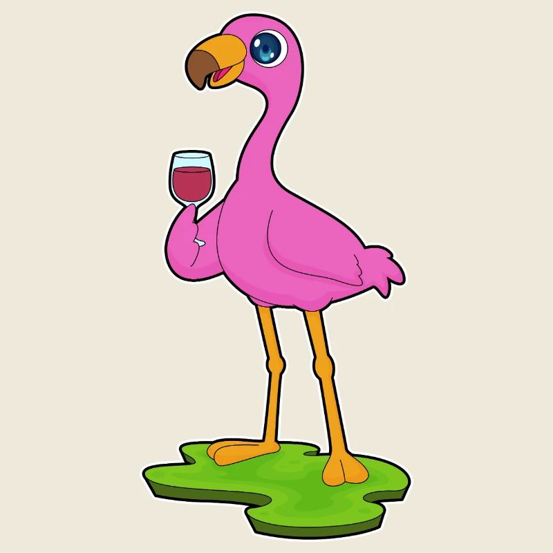 Flamingo Rotwein