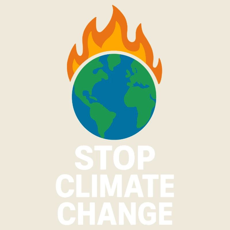 Stop Climate Change T-Shirt – Environmental Protection Protest