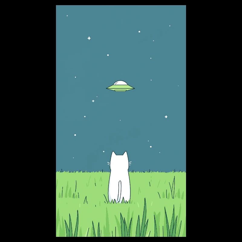 Chat et OVNI