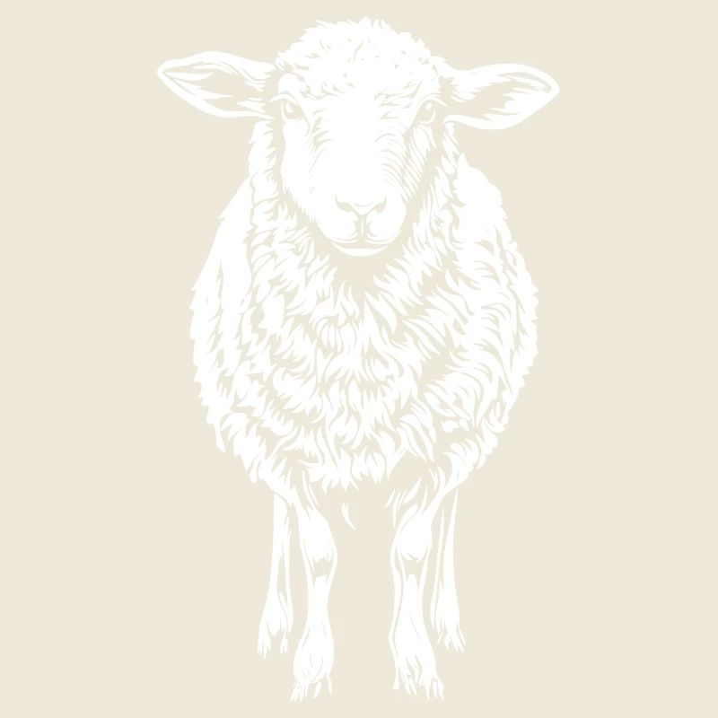 Cute Sheep Graphic