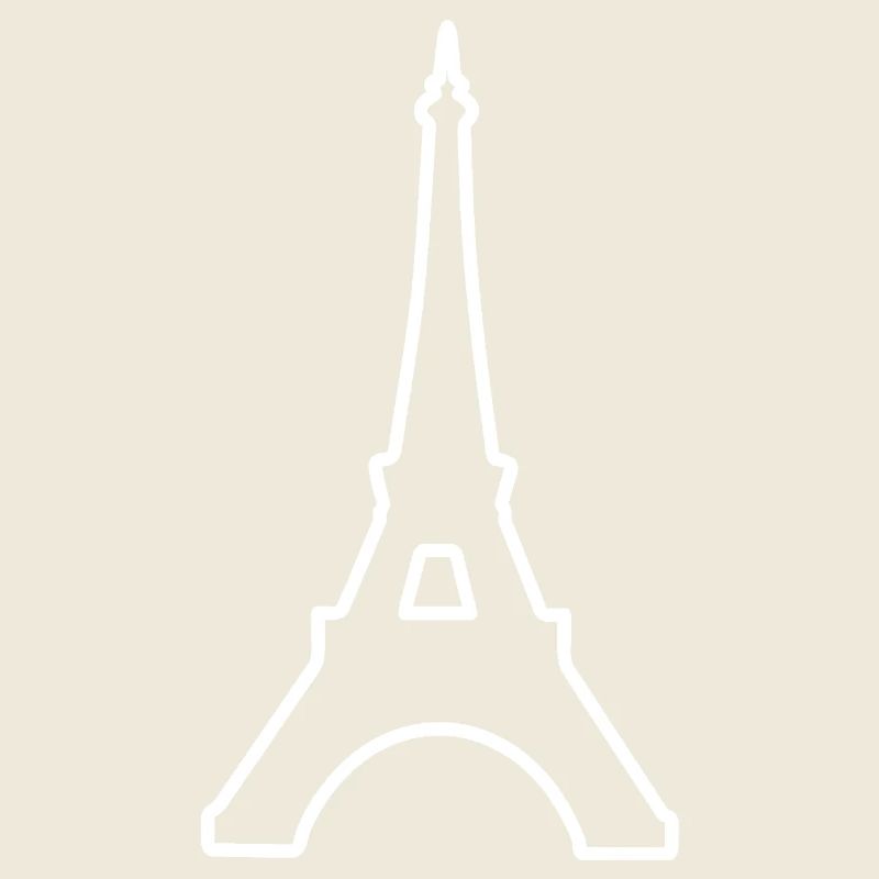 Tour Eiffel Paris monument minimaliste
