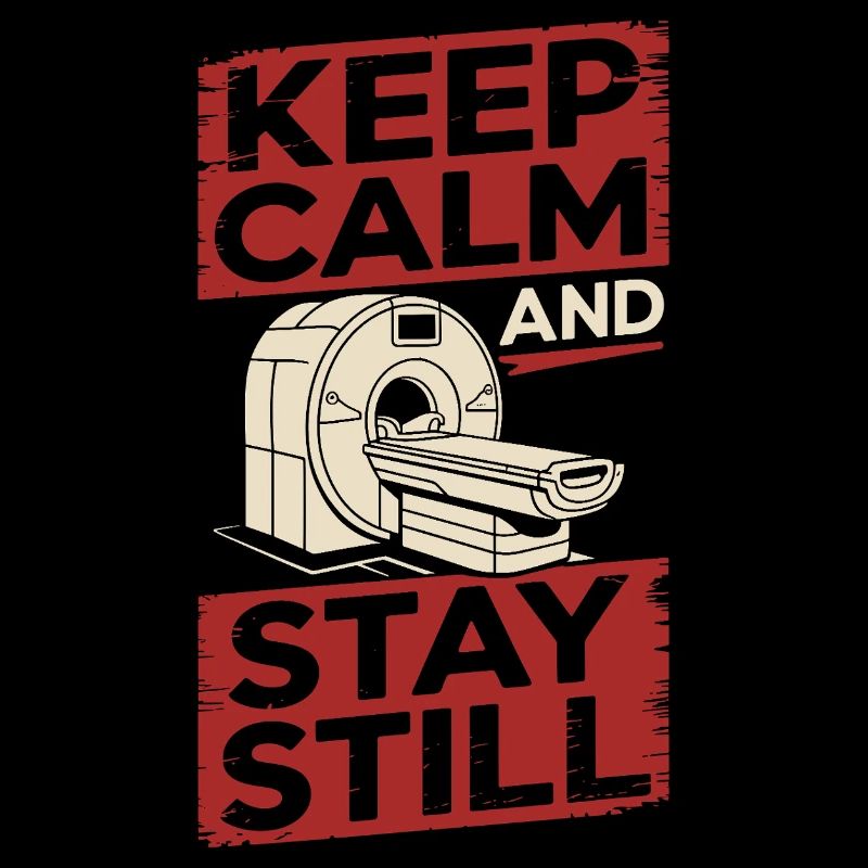 MRI Tech Keep Calm And Stay Still Radiologist