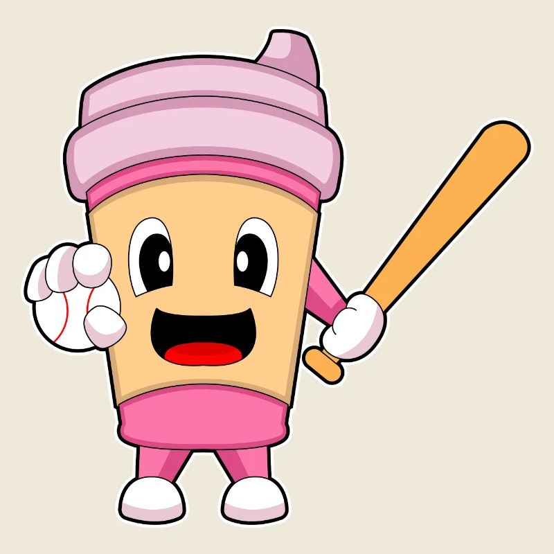 Café Baseball Batte de baseball